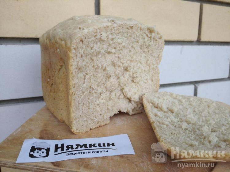 Вкусный пшеничный хлеб с добавлением цельнозерновой муки в хлебопечке
