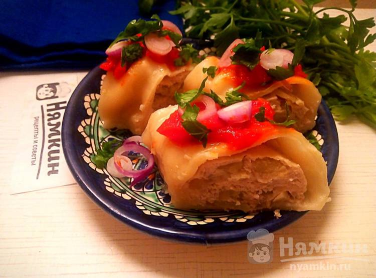 Ханум с мясом и картофелем в пароварке рецепт пошаговый с фото - горыныч45.рф