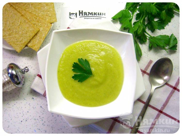 Вариант 2. Быстрый рецепт диетического крем-супа с брокколи