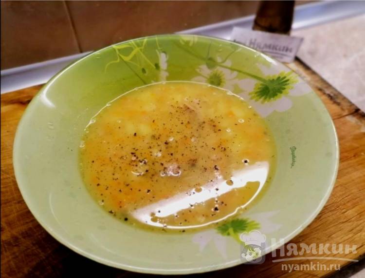 Гороховый суп без картофеля