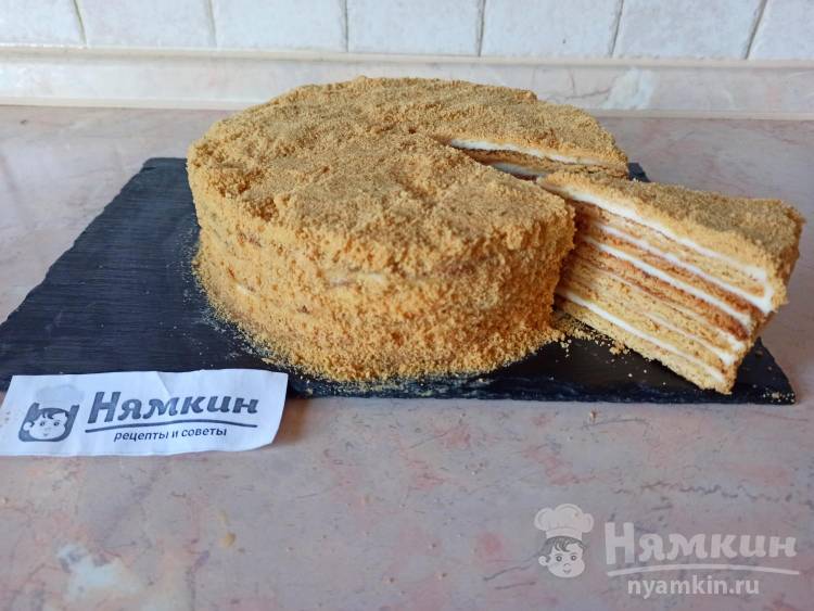 Торт Домашний Медовик Пошагово С Фото