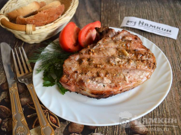 Антрекот из свинины, вкусных рецептов с фото Алимеро