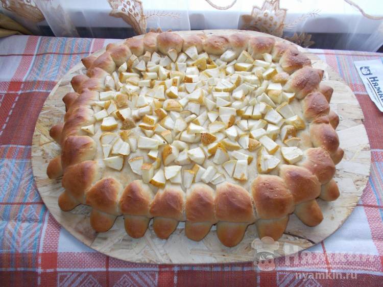Рецепты Пирога С Яблоками С Фото Пошагово