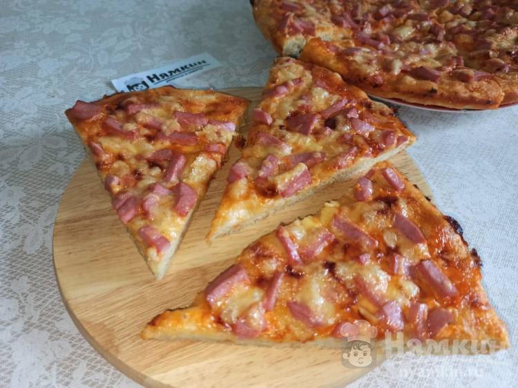 Домашняя пицца в духовке рецепт