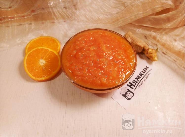 Апельсиново-грейпфрутовый джем с цедрой и имбирём на зиму