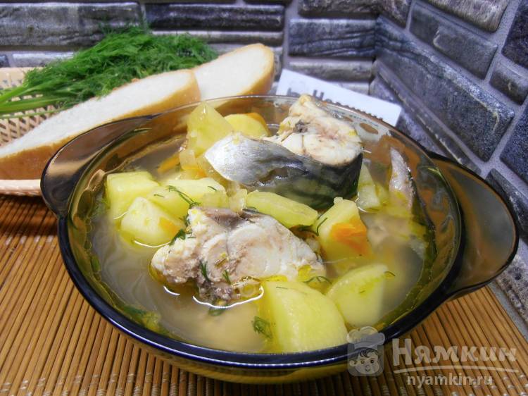 Рыбный суп из скумбрии и картофеля: ароматный и полезный