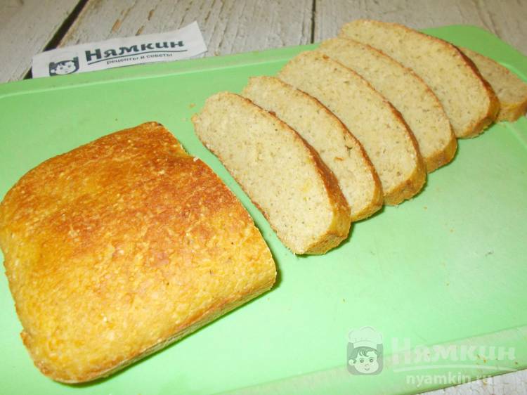 ПП хлеб на дрожжах без муки в духовке