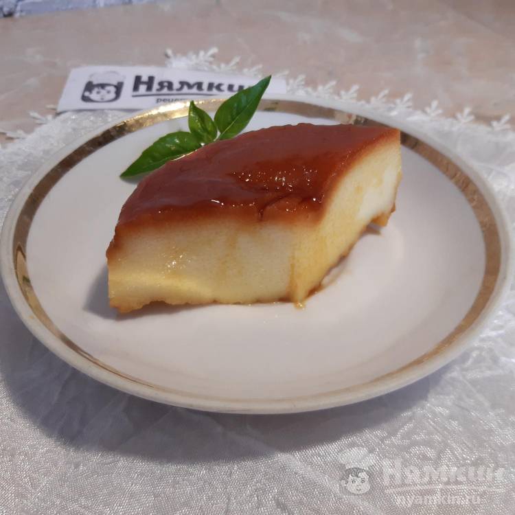 Десерт Флан крем-карамель