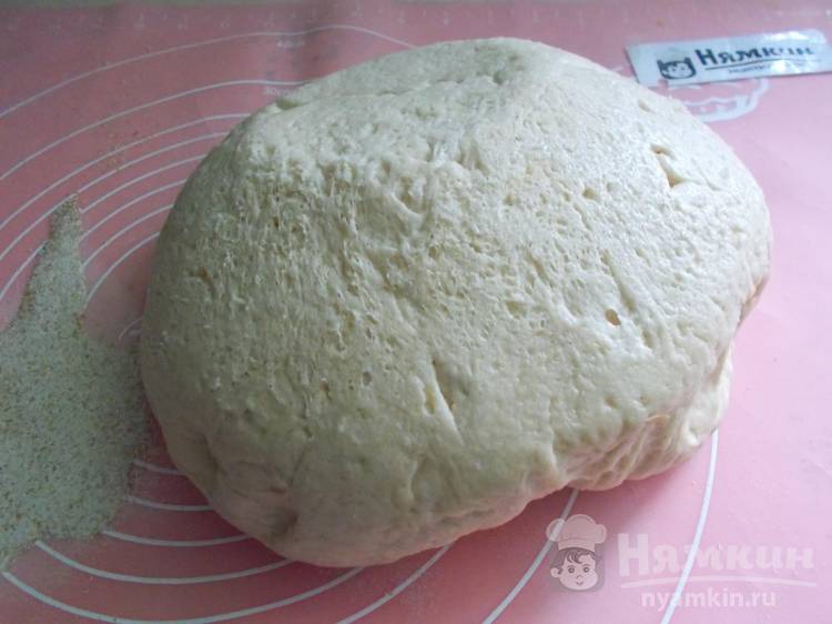 Дрожжевое тесто на кефире для пирожков 
