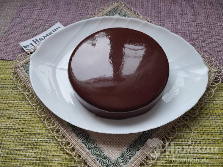 Глянцевая шоколадная глазурь для тортов в домашних условиях рецепт  пошаговый с фото - Nyamkin.RU