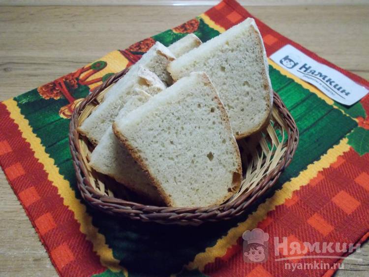 Обычный белый хлеб на дрожжах в домашних условиях