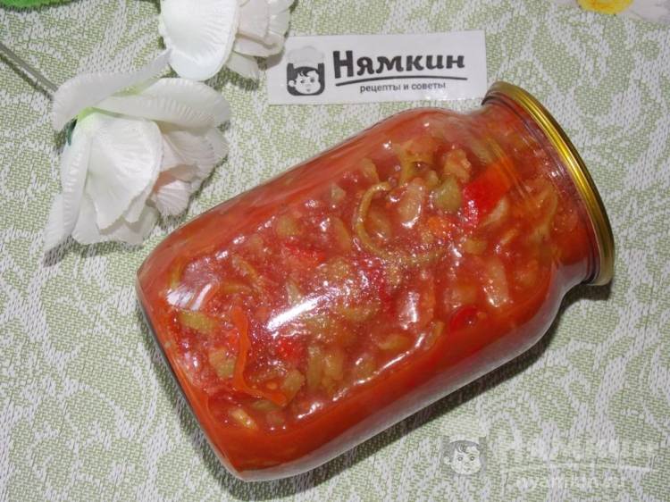 Пикантный болгарский перец в томатном соусе с паприкой на зиму