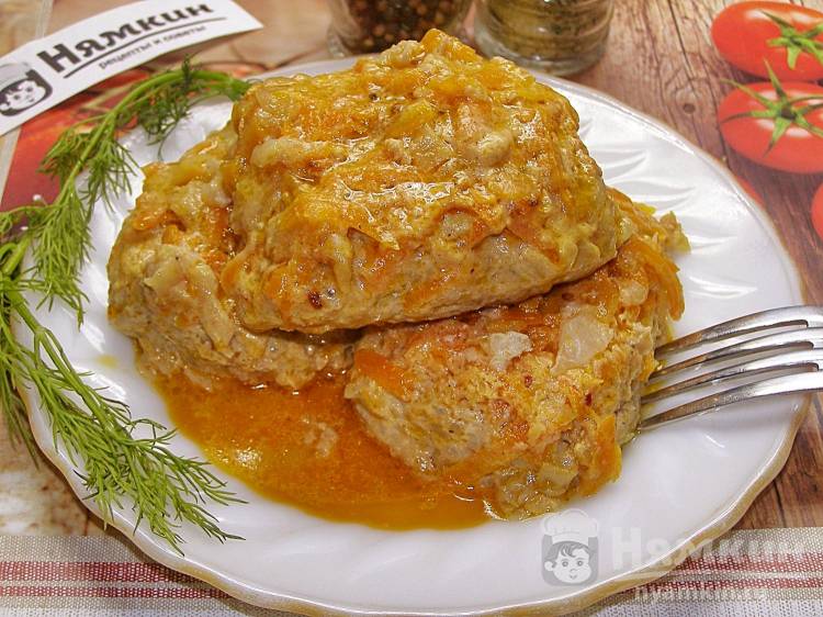 Ленивые голубцы в сметанно-томатном соусе - пошаговый рецепт с фото на Вкусномир