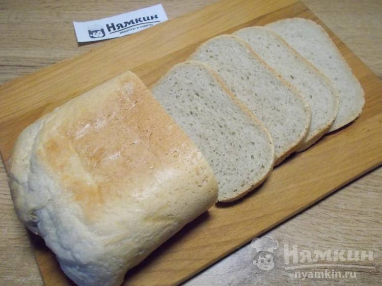 Заварной хлеб на закваске в хлебопечке