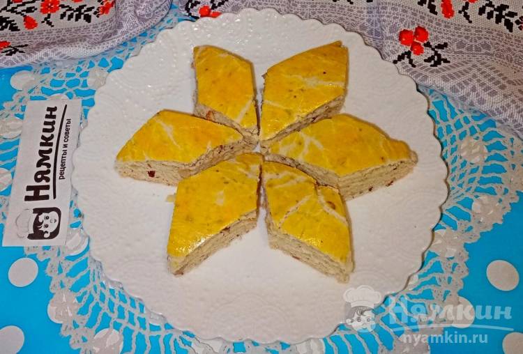 Прибалтийский сладкий пирог Пумперникель с фундуком и корицей в духовке