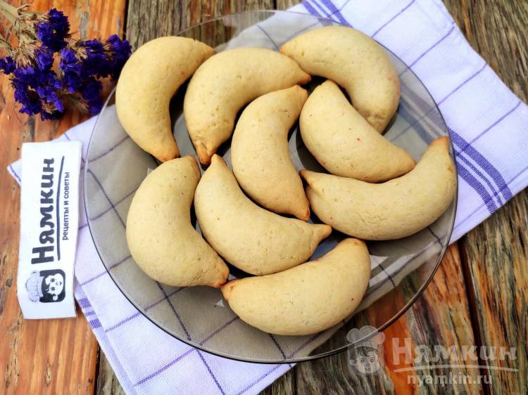 Печенье «Бананы» с творогом — рецепт с фото пошагово