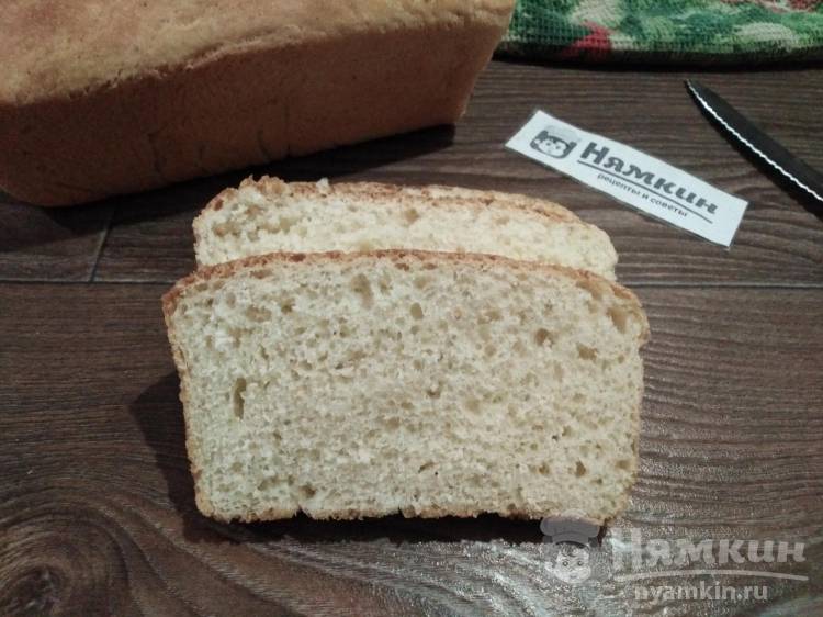 Тостовый хлеб на воде в духовке 