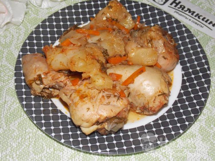 Тушеная курица: 15 домашних вкусхных рецептов