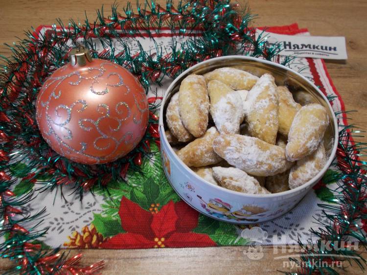 Рассыпчатое печенье на зимние праздники по-немецки