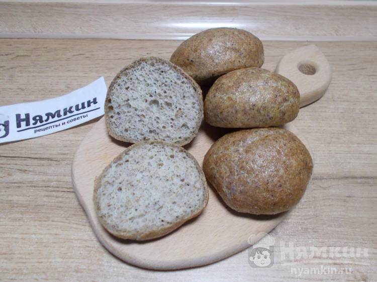 Хлеб на воде из псиллиума в духовке