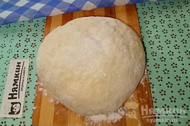 Бездрожжевое тесто для татарского пирога Бэлеш