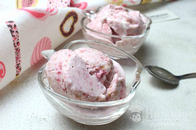 Мороженое с клубникой - рецепт с пошаговыми фото | Меню недели