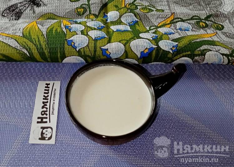 Как сделать кислое молоко в домашних условиях из молока и сметаны