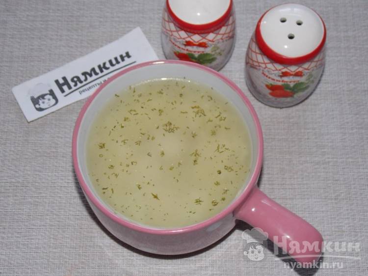 Вариант 2. Быстрый рецепт диетического супа с фрикадельками