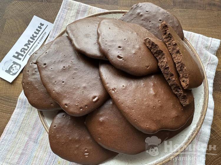 Шоколадное Кето печенье без муки и сахара