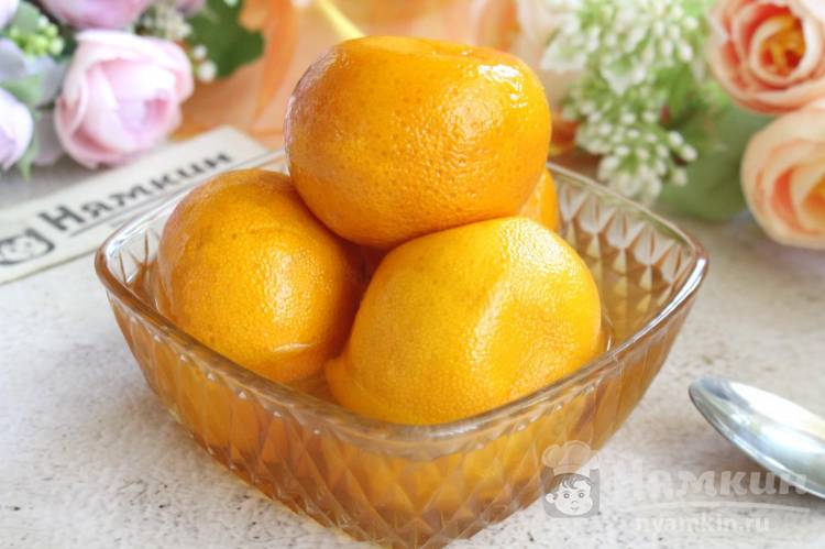 Варенье из мандарин (пошаговый рецепт с фото)