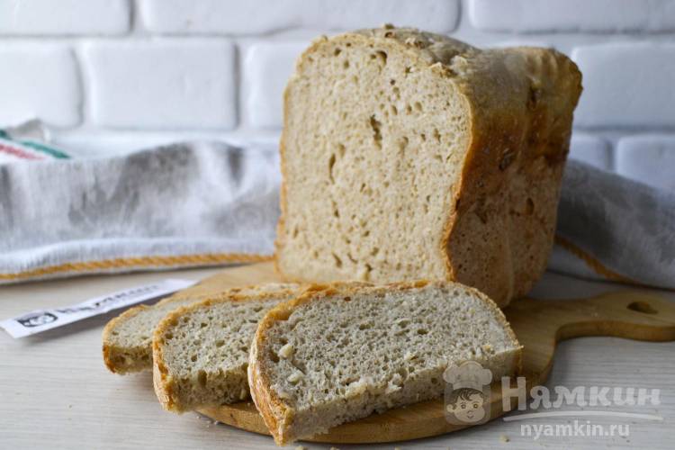 Капустный хлеб на ржаной закваске с отрубями в хлебопечке
