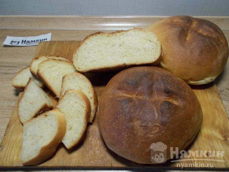 Дрожжевой хлеб на тыквенном соке в духовке