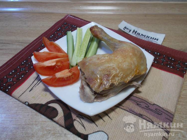 Курица на соли в духовке целиком – рецепт с фото