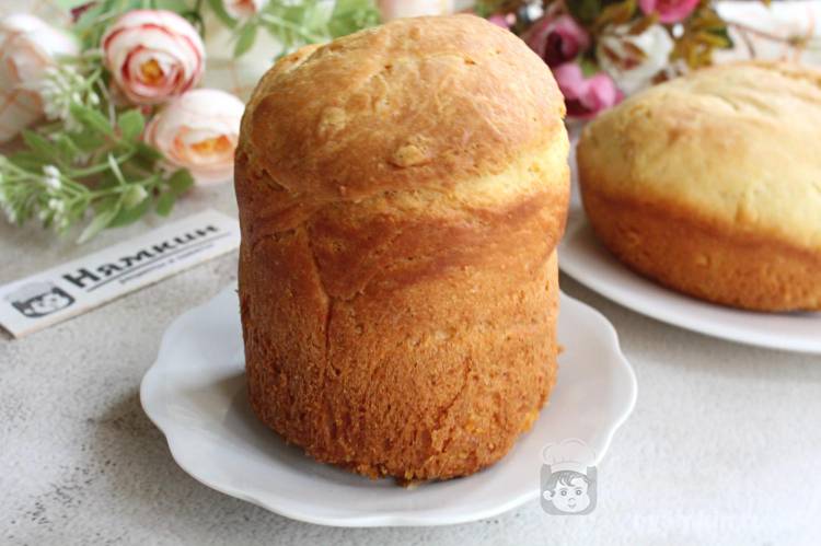 Папошник - пасхальный хлеб на сливках и дрожжах