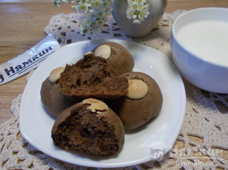 Шоколадное печенье на сметане с шоколадными каплями